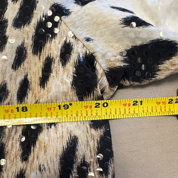 Joseph Ribkoff sequin Leopard Jacket - Picture 16 of 16